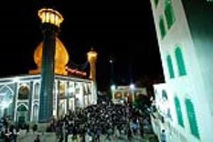 عکس/ مراسم احیای شب نوزدهم ماه مبارک رمضان در امامزاده سید علاالدین حسین(ع) شیراز