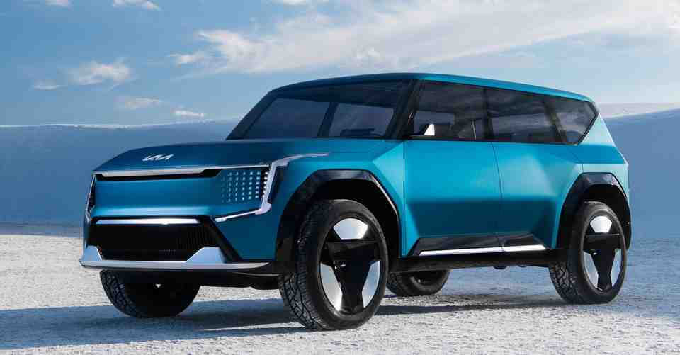 کانسپت کیا EV9 با ظاهری متفاوت معرفی شد
