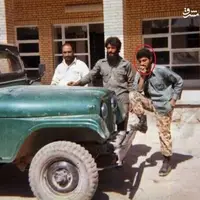 عکس قدیمی از شهید سلیمانی در دوره آموزش نظامی