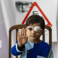 طرح غربالگری بینایی کودکان در همدان