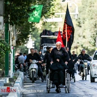 عکس/ راهپیمایی جاماندگان اربعین حسینی استانها