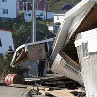 عکس/ خسارات طوفان فیونا در کانادا