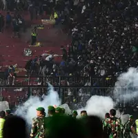 درگیری با نیروهای امنیتی در مسابقه فوتبال اندونزی