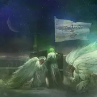 تصویرسازی حسن روح الامین از ظهور امام زمان (عج) در مسجدالحرام