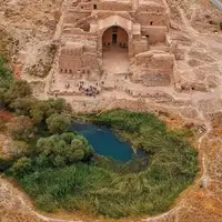 کاخ اردشیر بابکان یادگاری از دوران ساسانی