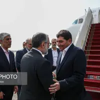 عکس/ بدرقه معاون اول رییس جمهور به کشور قرقیزستان  