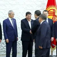 عکس/ نشست شورای نخست وزیران شانگهای در قرقیزستان