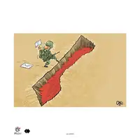 کاریکاتور/ خودکشی صهیونیست‌ها در باتلاق خون غزه