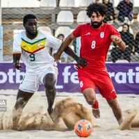 تصاویری از حواشی رقابت ‌‌فوتبال ساحلی ایران و سنگال