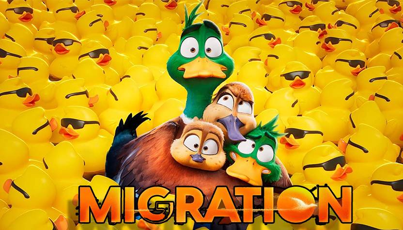 انیمیشن بانمک داستان «مهاجرت» یک خانواده شاد اردک