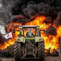 عکس/ بحران اعتصاب سراسری کشاورزان در فرانسه