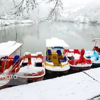 بارش برف سوادکوه مازندران
