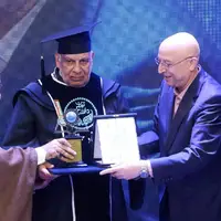 عکس/ اعطای نشان ویژه استاد ممتازی دانشگاه تهران با حضور وزیر علوم