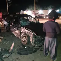 مصدوم شدن ۵ نفر در تصادف جاده مهاباد به میاندوآب