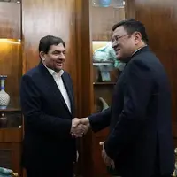 عکس/ دیدار معاون اول رییس جمهور با وزیر انرژی ازبکستان