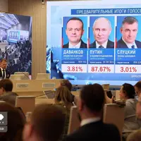 عکس/ انتخابات ریاست‌جمهوری روسیه