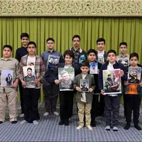 عکس/ فرزندان شهدای تهران در حسینیه امام خمینی (ره) در دیدار با رهبر انقلاب