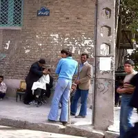 عکس قدیمی از خیابان حافظ در تهران