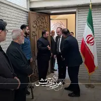 عکس/ حضور سفرای عراق، ونزوئلا و دبیر حزب بعث سوریه در سفارت ایران در دمشق 