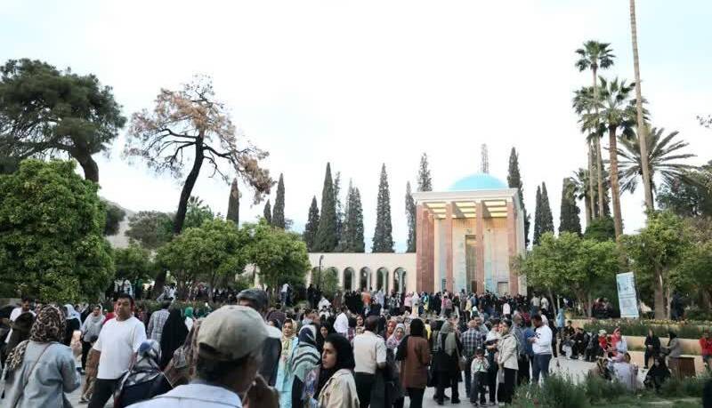 «سعدیه» میزبان 35 هزار نفر در روز بزرگداشت سعدی بود