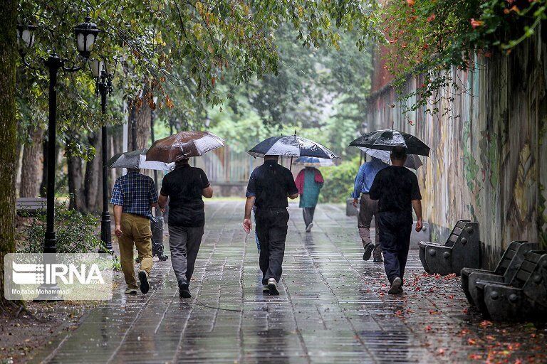 بیشترین میزان بارش باران با 53 میلی‌متر در آمل به ثبت رسید