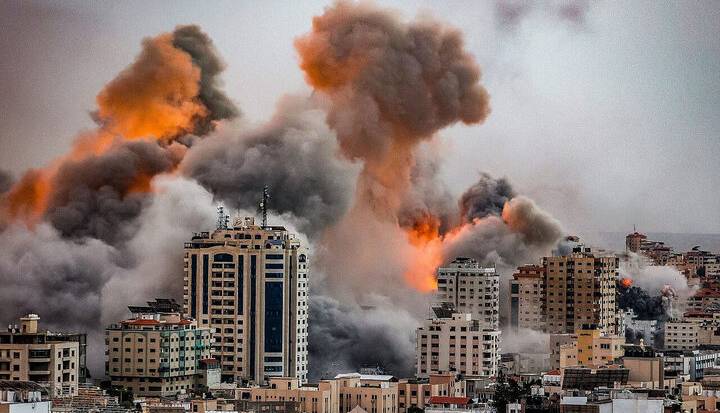پرواز گسترده جنگنده‌های رژیم صهیونیستی بر فراز شمال و مرکز غزه