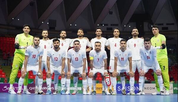 ترکیب اولیه تیم ملی فوتسال ایران مقابل قرقیزستان