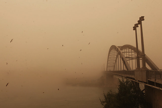 پیش‌بینی افزایش دما و گردوخاک برای خوزستان