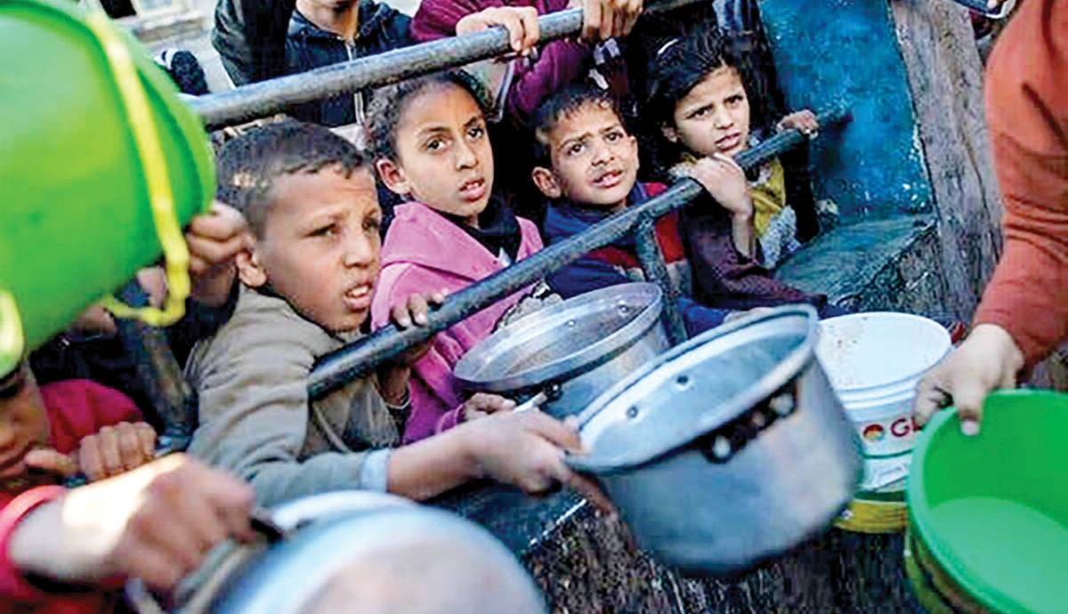 غزه‌ای‌ها زیر آوار گرسنگی