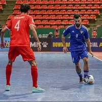 تیم فوتسال افغانستان نیمی از راه جام جهانی را طی کرد