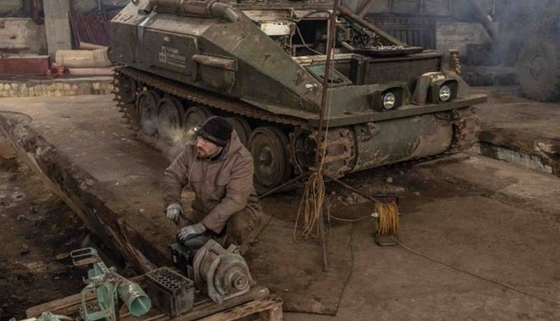اوکراین تانک‌های آبرامرز آمریکا را از میدان جنگ خارج می‌کند