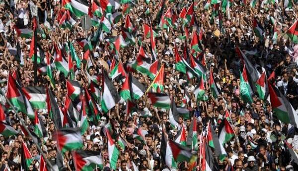 راهپیمایی ضدصهیونیستی اردنی‌ها در پایتخت این کشور