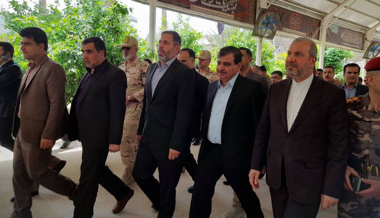 تبادل نظر سفیر ایران ومعاون وزیر کشور عراق درباره برگزاری مراسم اربعین در مرز خسروی