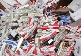 کشف بیش از 15 هزار نخ سیگار خارجی قاچاق در لردگان