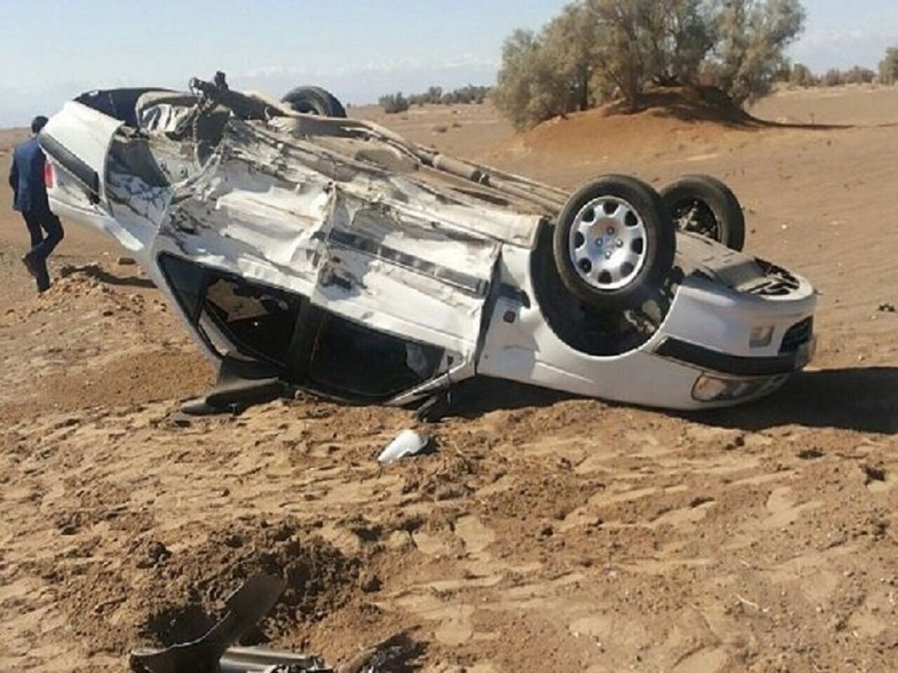 چهار کشته و یک مصدوم بر اثر تصادف کامیون و پژو در خوزستان