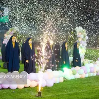 عکس/ جشن بزرگ خانوادگی «خداقوت کارگر» در ورزشگاه امام رضا(ع) مشهد