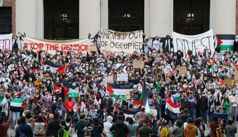 تداوم تظاهرات دانشجویی در دانشگاه‌های آمریکا