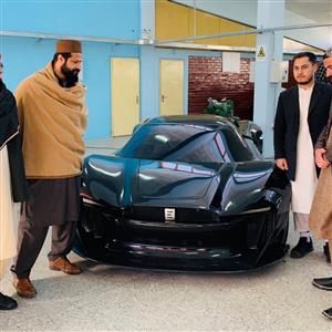 آزمون عجیب رانندگی به سبک طالبان و بدون ماشین!