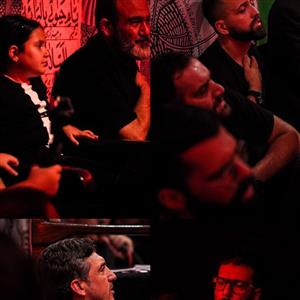 حضور چهره های سینمایی و ورزشی در عزاداری دهه اول محرم