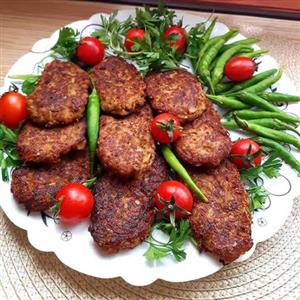 کوکو بادمجان خوشمزه و مجلسی برای شام سبک