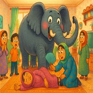 فیل وسط اتاق عمه خانم!