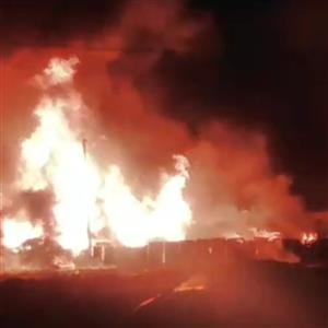 انفجار کارگاه شارژ کپسول گاز مایع در شیراز