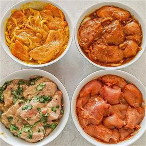 ۴ مدل مزه دار کردن سینه مرغ