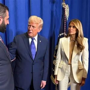 ترامپ روی جولانی عطر زد!