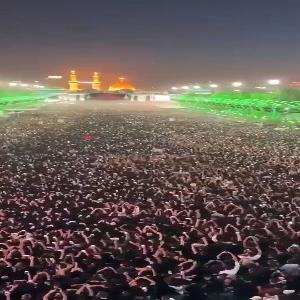 آغاز سال نو میلادی در کربلای معلی