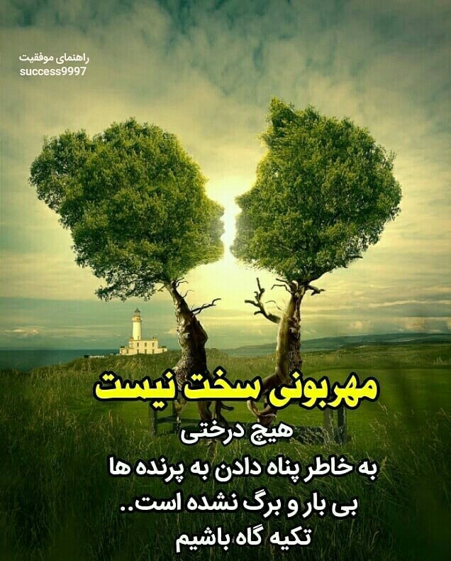 تکیه گاه باشیم