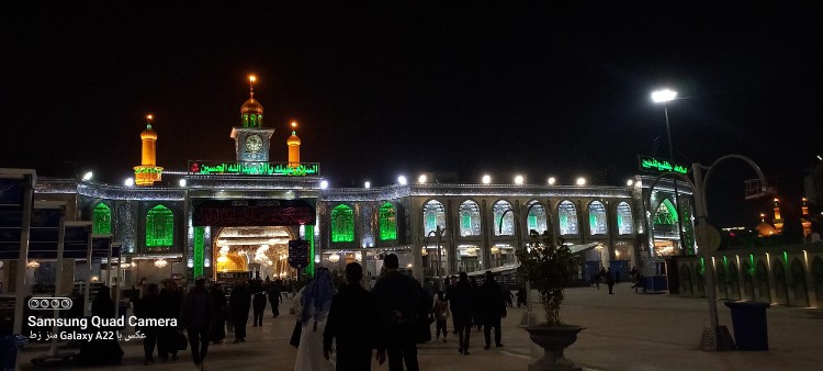 نایب الزیاره بودیم 
