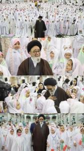 تصاویری زیبا از حضور امام جمعه شهید تبریز در جشن فرشته‌ها
