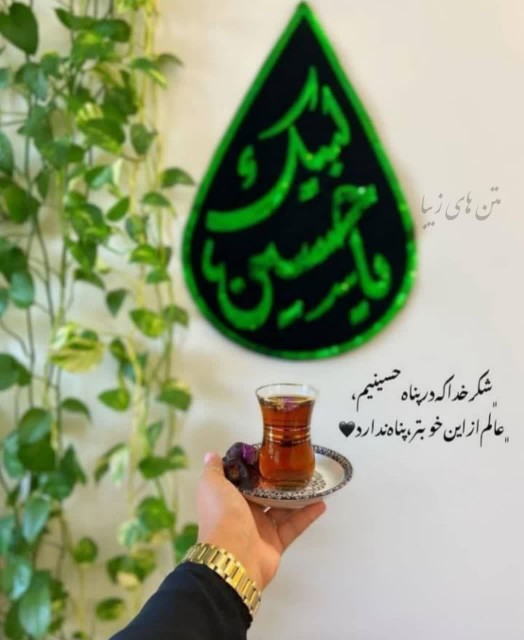 اصلا حسین(ع)جنس غمش فرق می‌کند...🖤