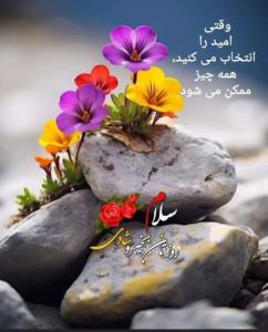 سلام...صبح زیباتون بخیر وخوشی دوستان 🌺🌻🍰